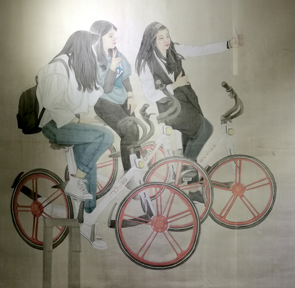 美术与艺术设计学院举办2018届美术学,绘画专业毕业生国画作品展